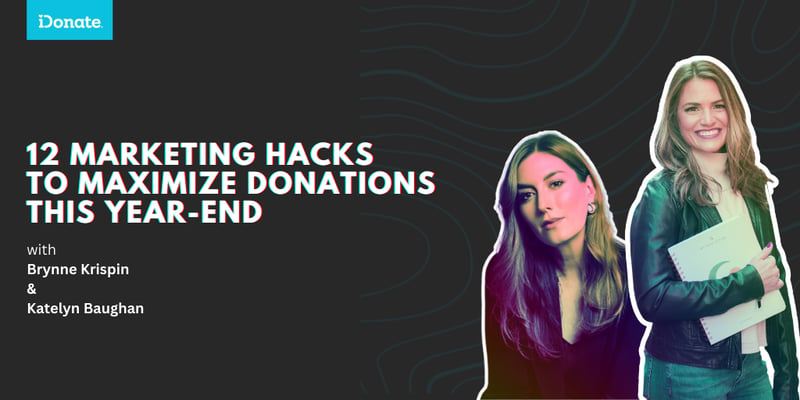 12 Marketing Hacks to Maximize Donations this Year-End